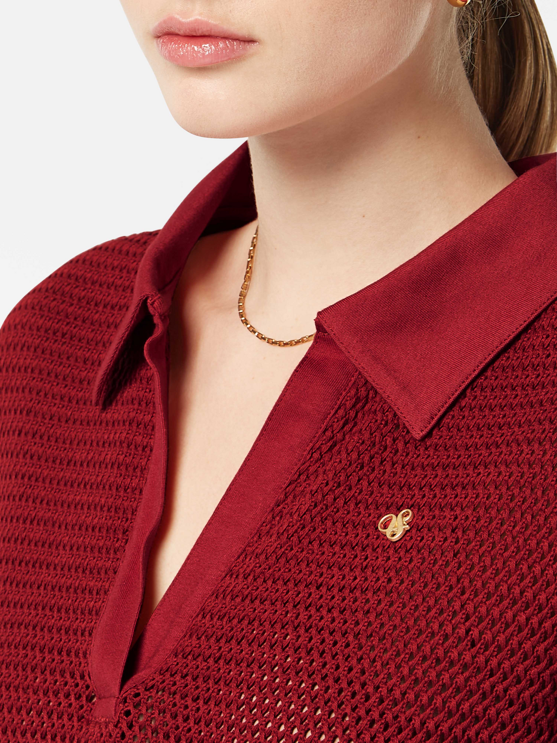 Crochet polo - Scotch & Soda NZ