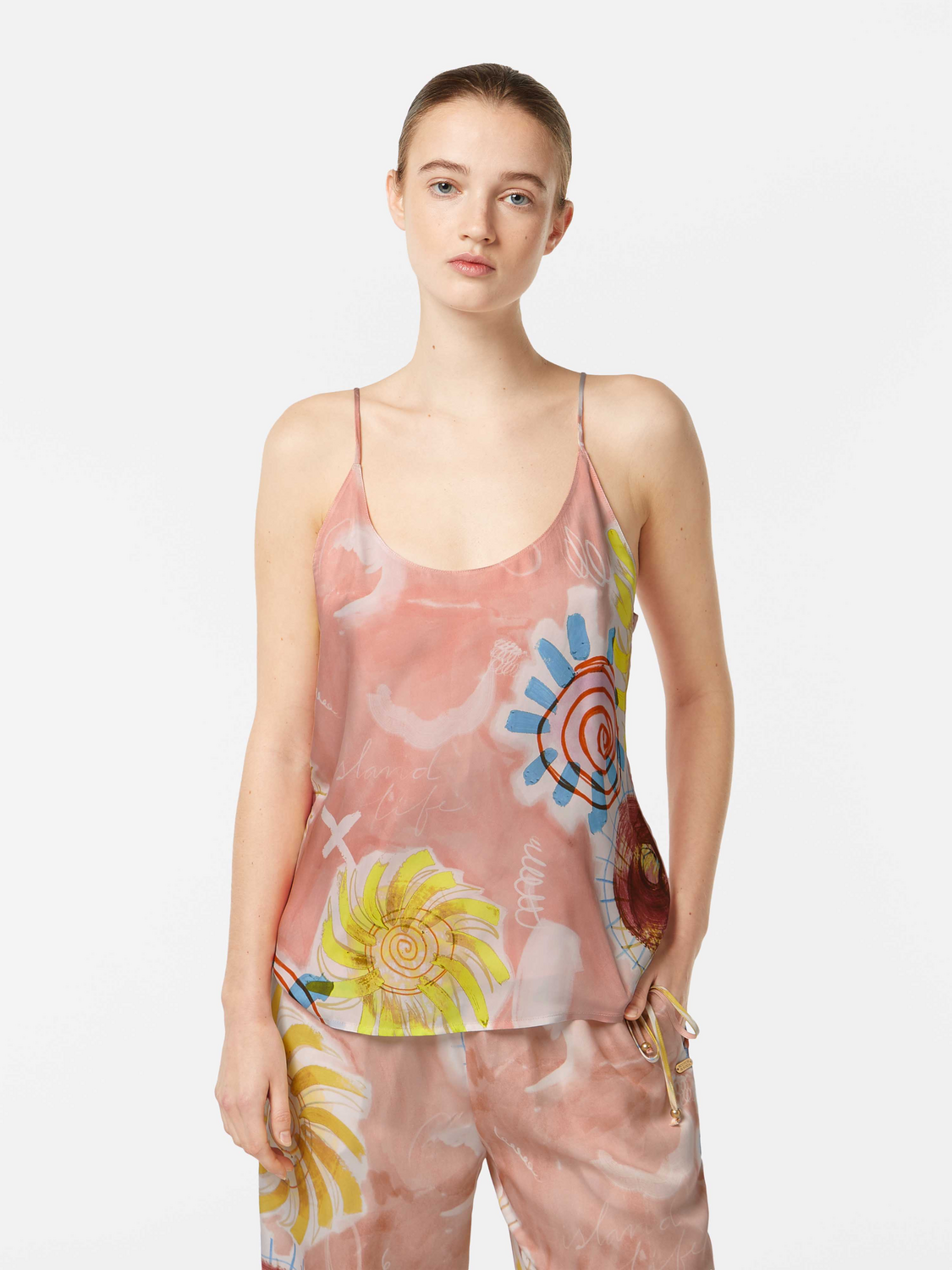 Jersey woven tank - Scotch & Soda NZ