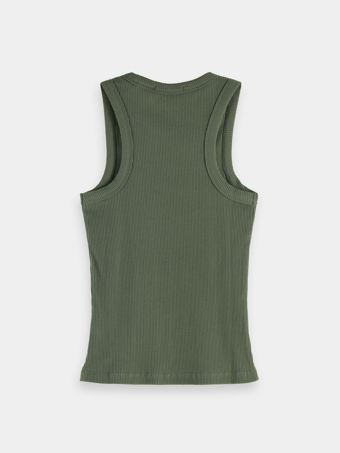 Ribbed racer tank - Scotch & Soda NZ