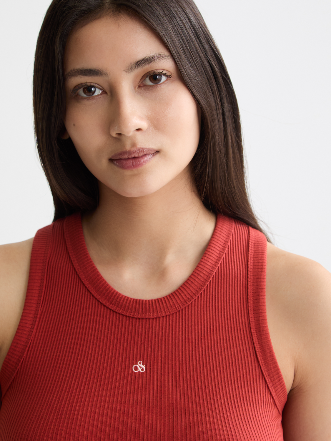 Ribbed racer tank - Scotch & Soda NZ