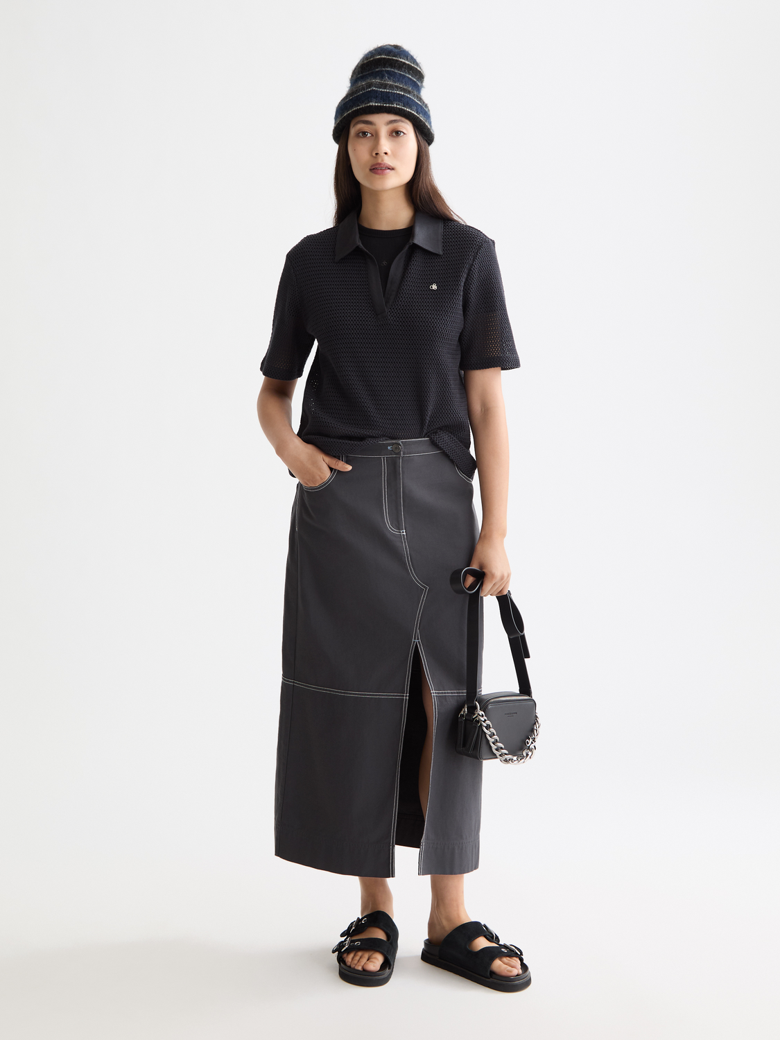 Crochet polo - Scotch & Soda NZ