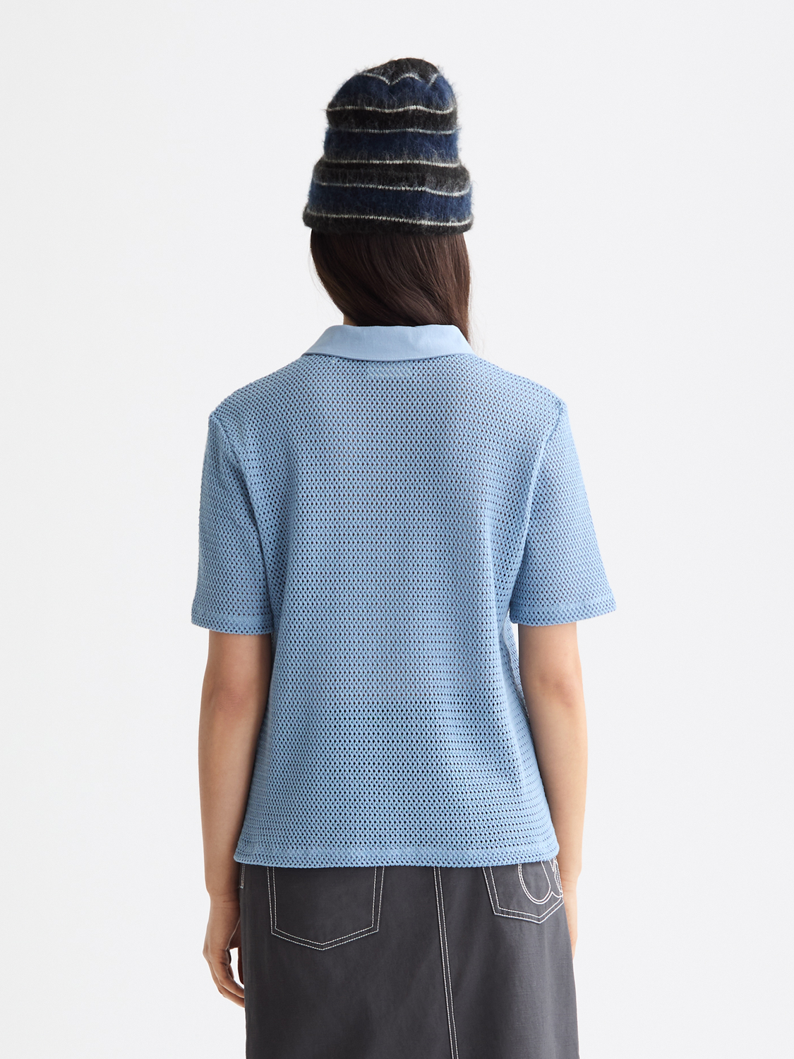 Crochet polo - Scotch & Soda NZ
