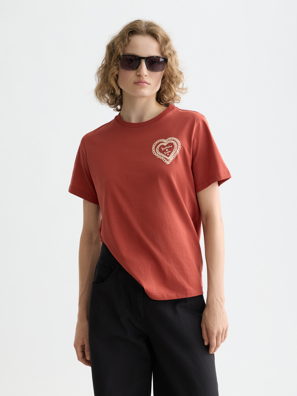 Chest artwork t-shirt - Scotch & Soda NZ