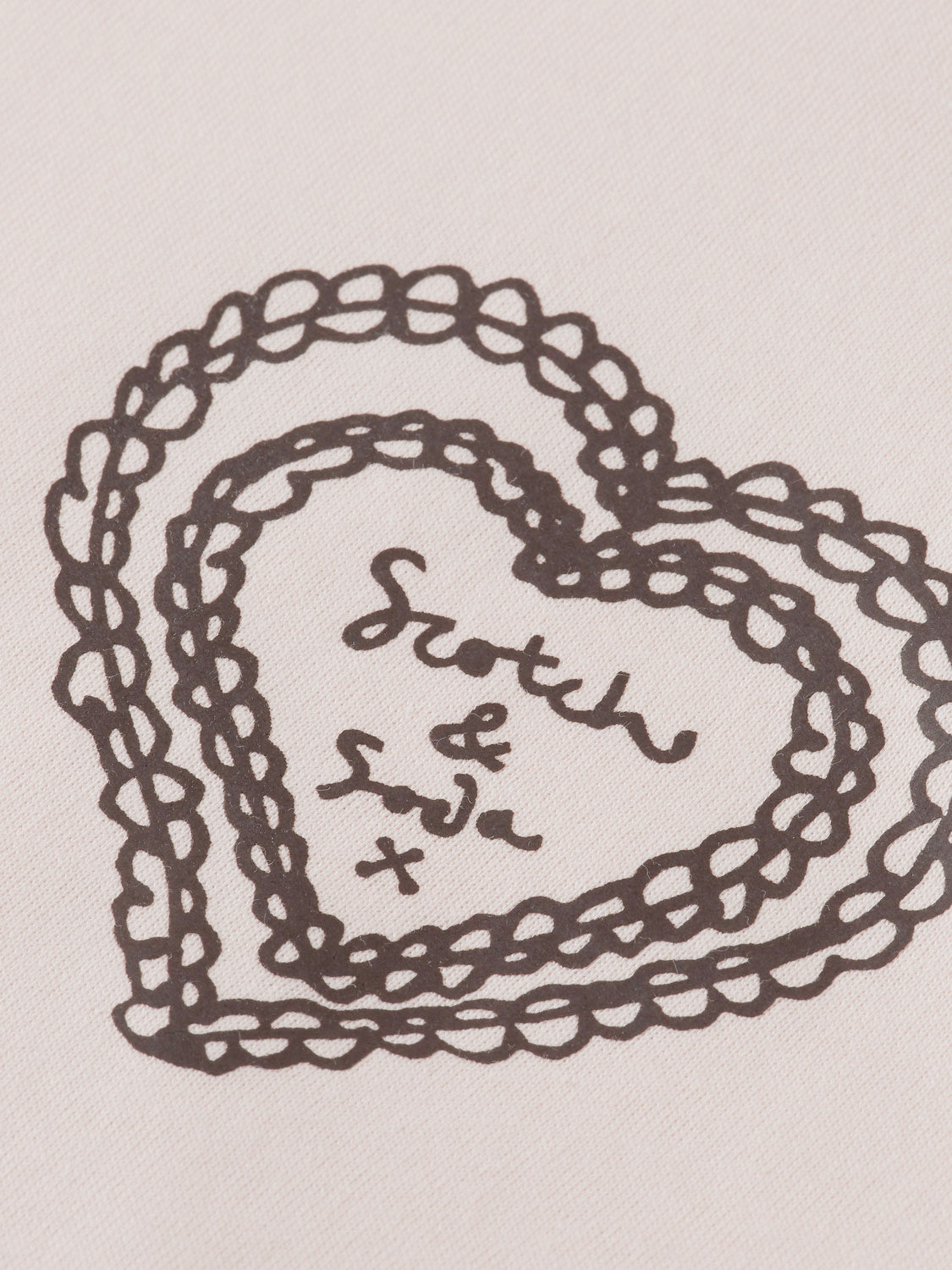 Chest artwork t-shirt - Scotch & Soda NZ