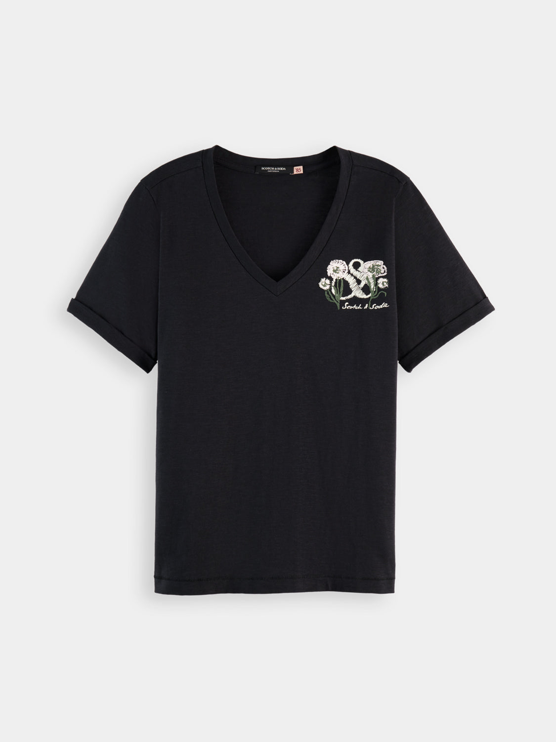 Slub artwork t-shirt - Scotch & Soda NZ