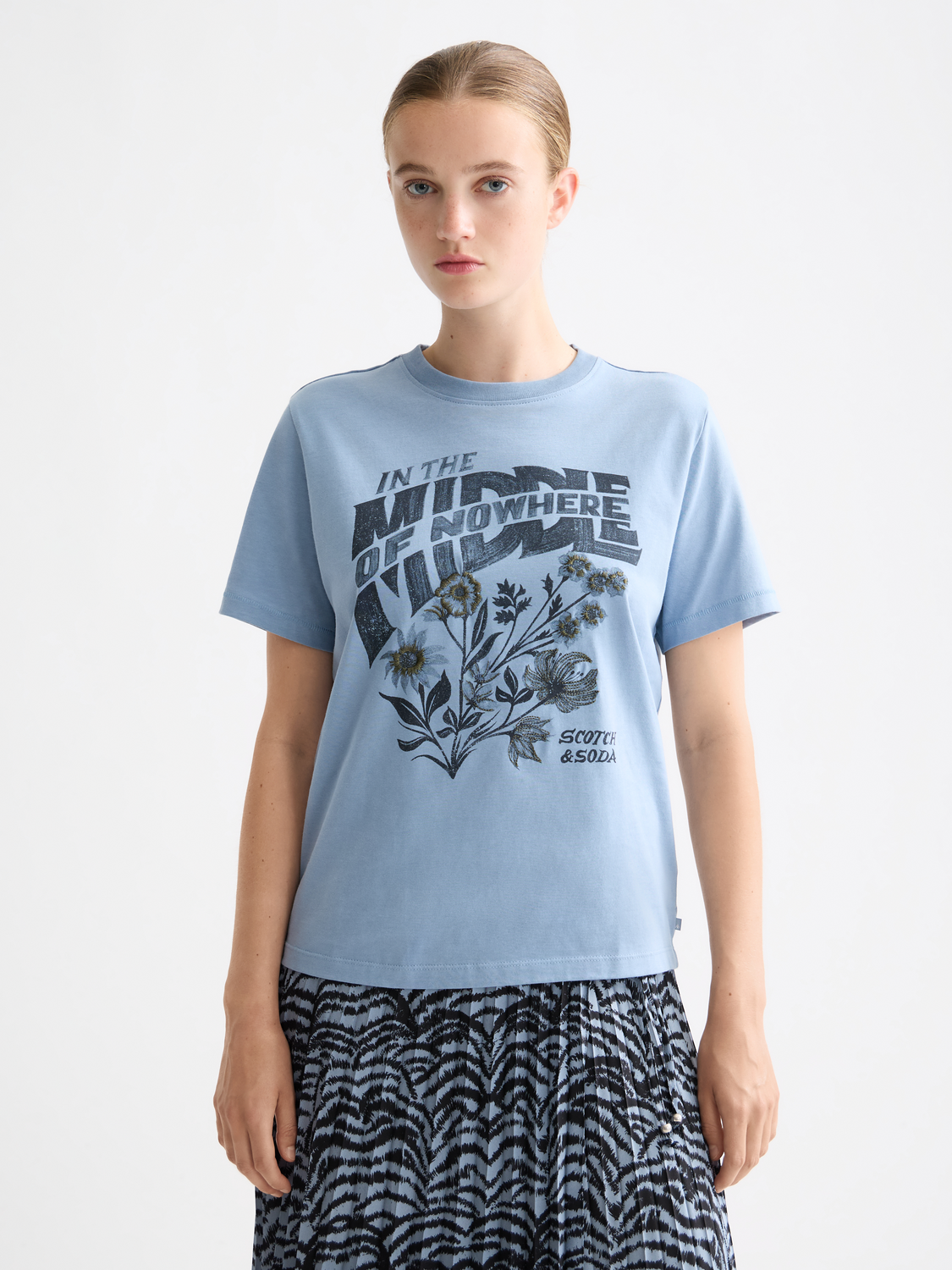 Artwork t-shirt - Scotch & Soda NZ