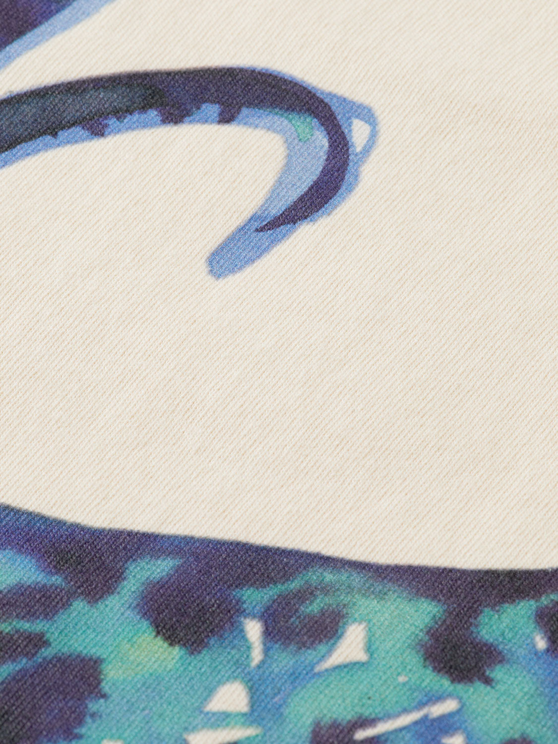 Washed artwork Scotch & Soda short sleeve t-shirt with colorful graphic design on soft fabric.