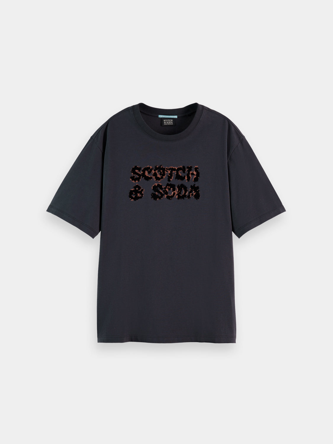 SCOTCH & SODA short sleeve artwork t-shirt featuring a vibrant, detailed graphic design on soft fabric.