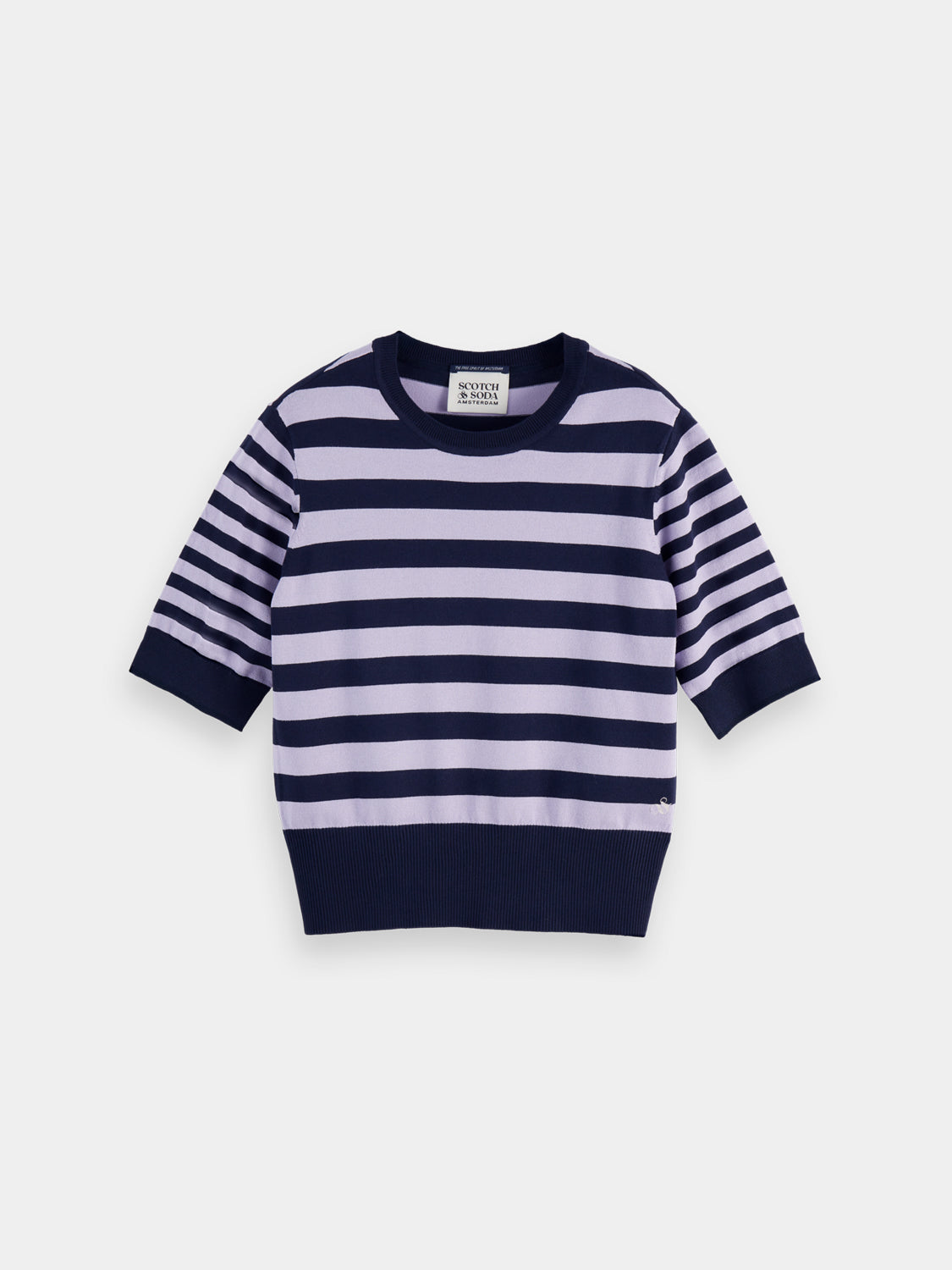 Short sleeved pullover top - Scotch & Soda NZ