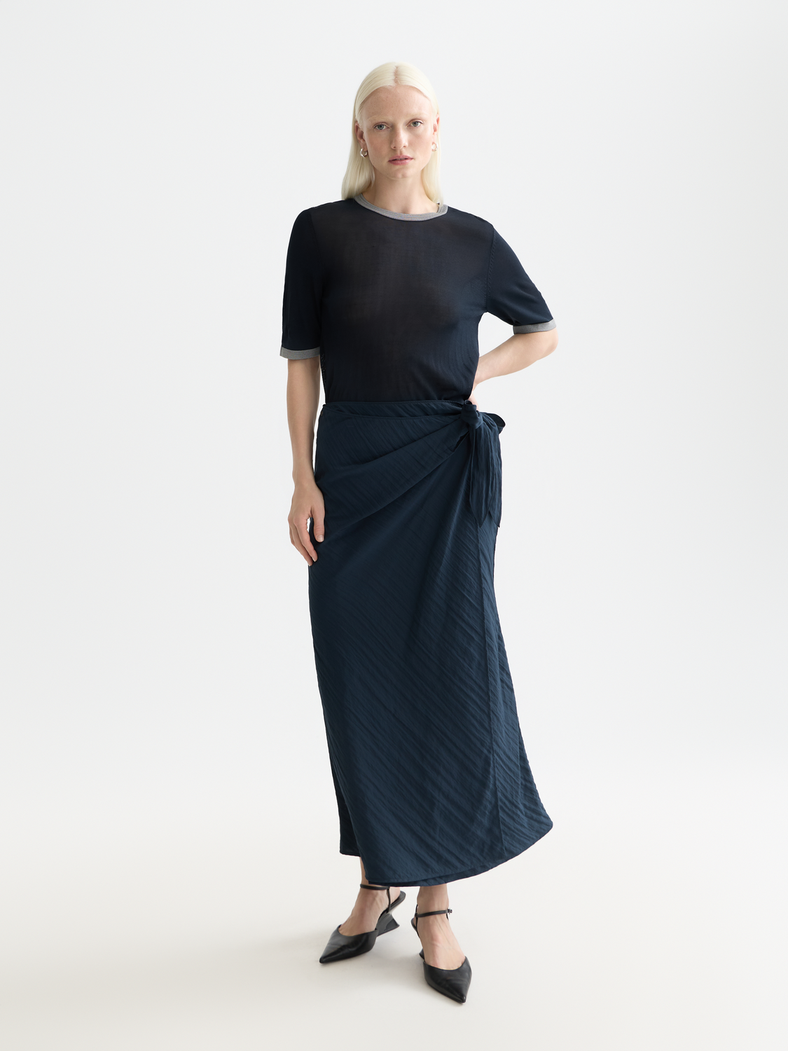 Short-sleeved knit pullover by Scotch & Soda in a classic design, featuring a comfortable fit and soft fabric.