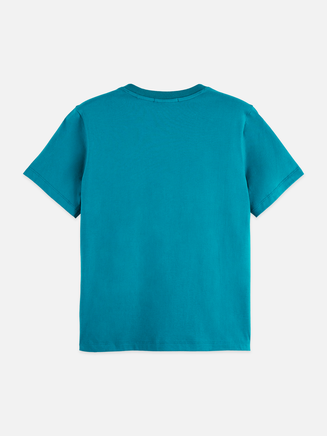 SCOTCH & SODA chest artwork short-sleeve T-shirt in a casual graphic design