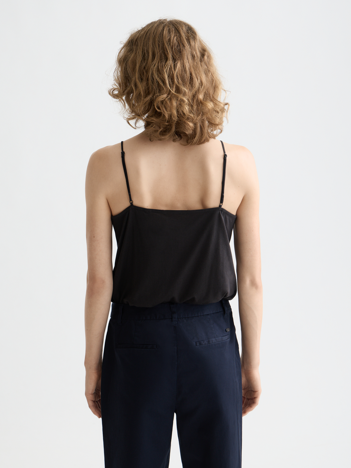Woven jersey tank top by Scotch & Soda, featuring a sleeveless design with a casual fit and textured fabric.