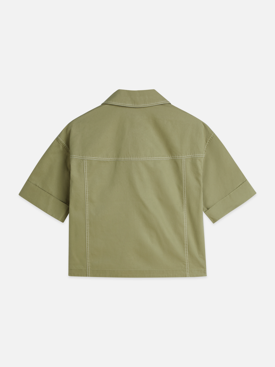 Short-sleeved utility shirt