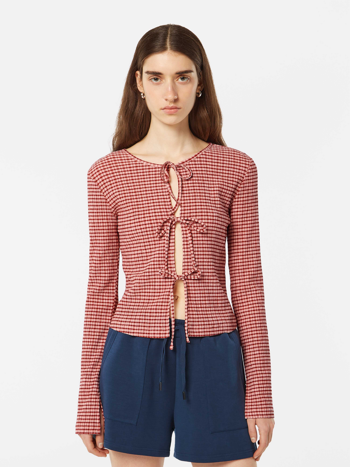 Gingham top - Scotch & Soda NZ