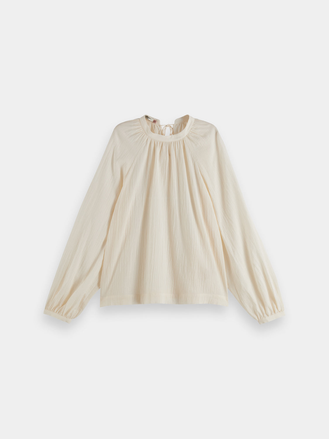 Bow detail blouse - Scotch & Soda NZ