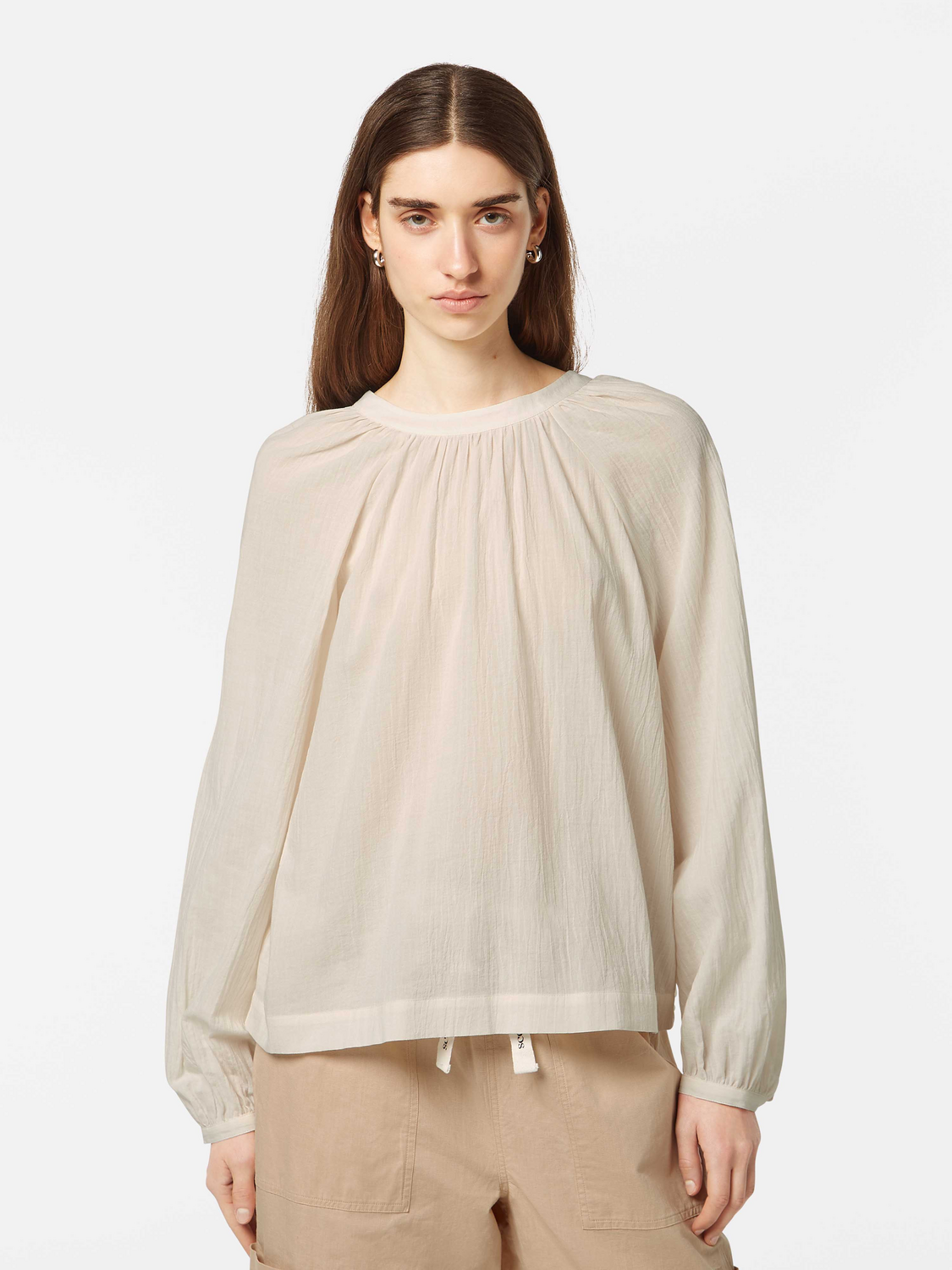 Bow detail blouse - Scotch & Soda NZ