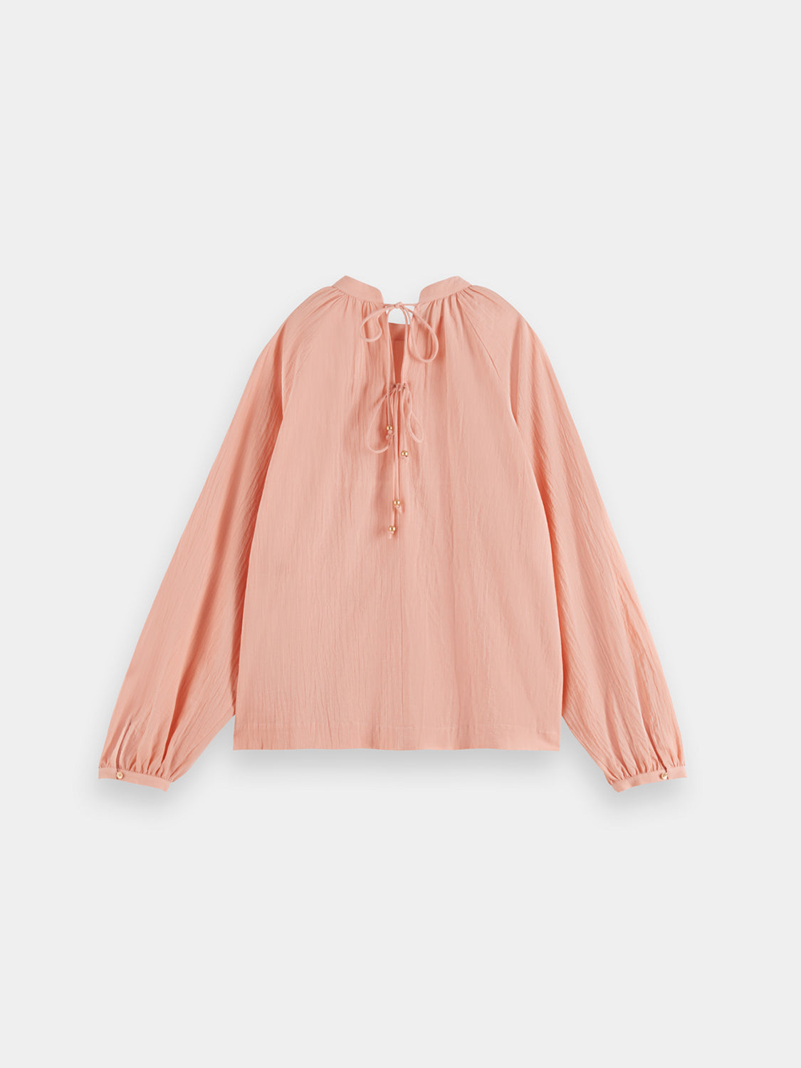 Bow detail blouse - Scotch & Soda NZ