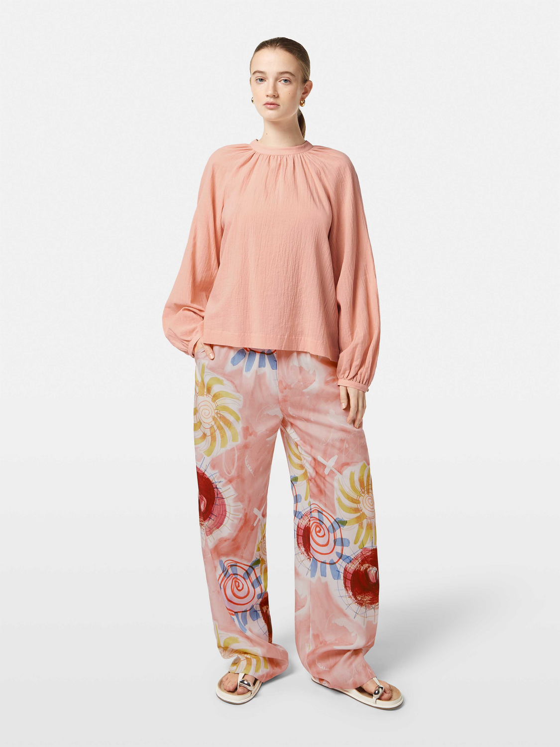 Bow detail blouse - Scotch & Soda NZ