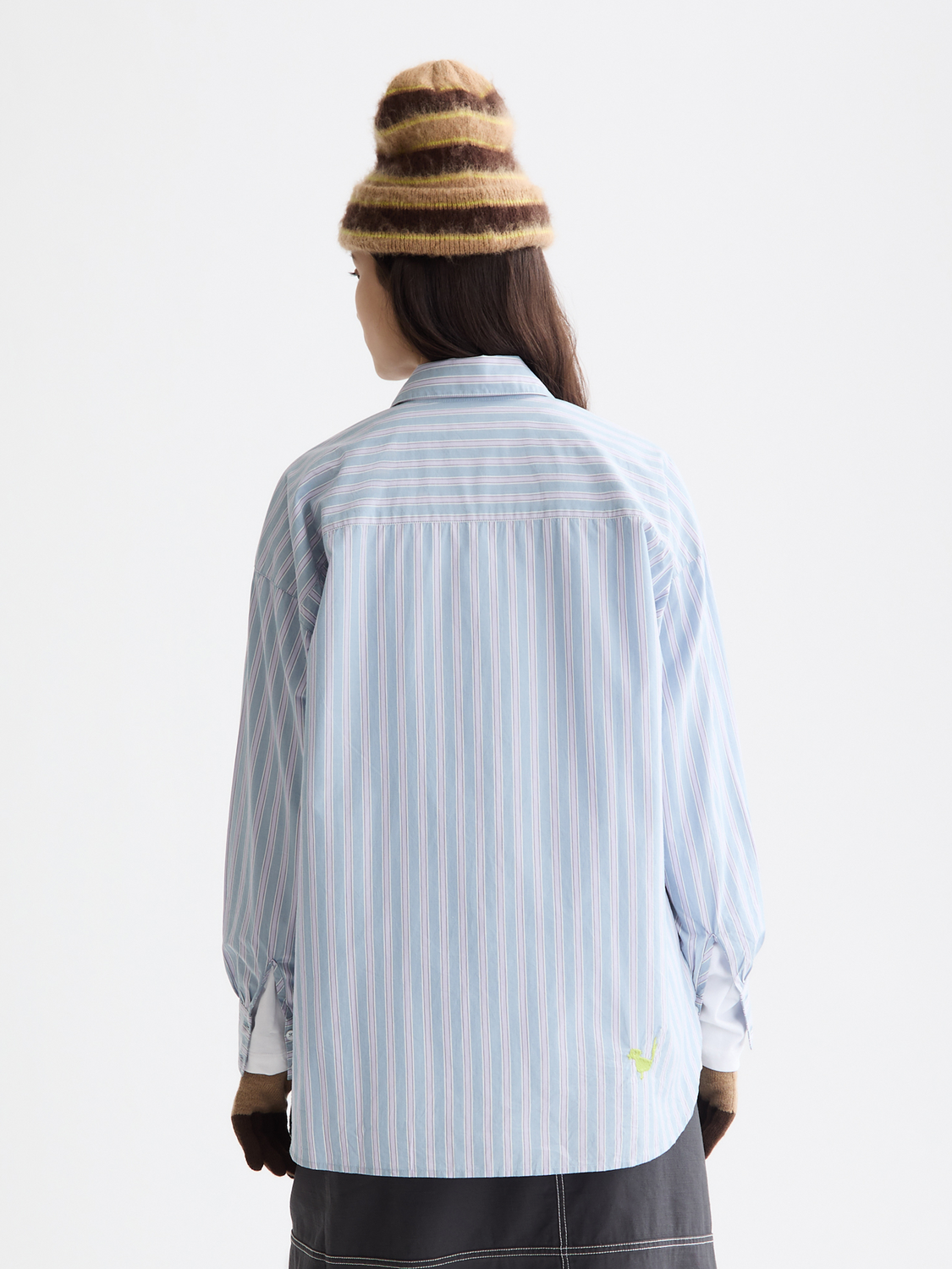 Embroidered girlfriend shirt - Scotch & Soda NZ