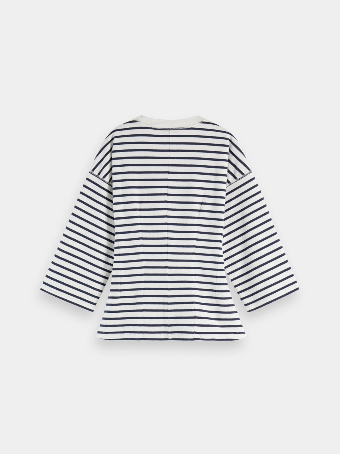 Washed striped breton top - Scotch & Soda NZ