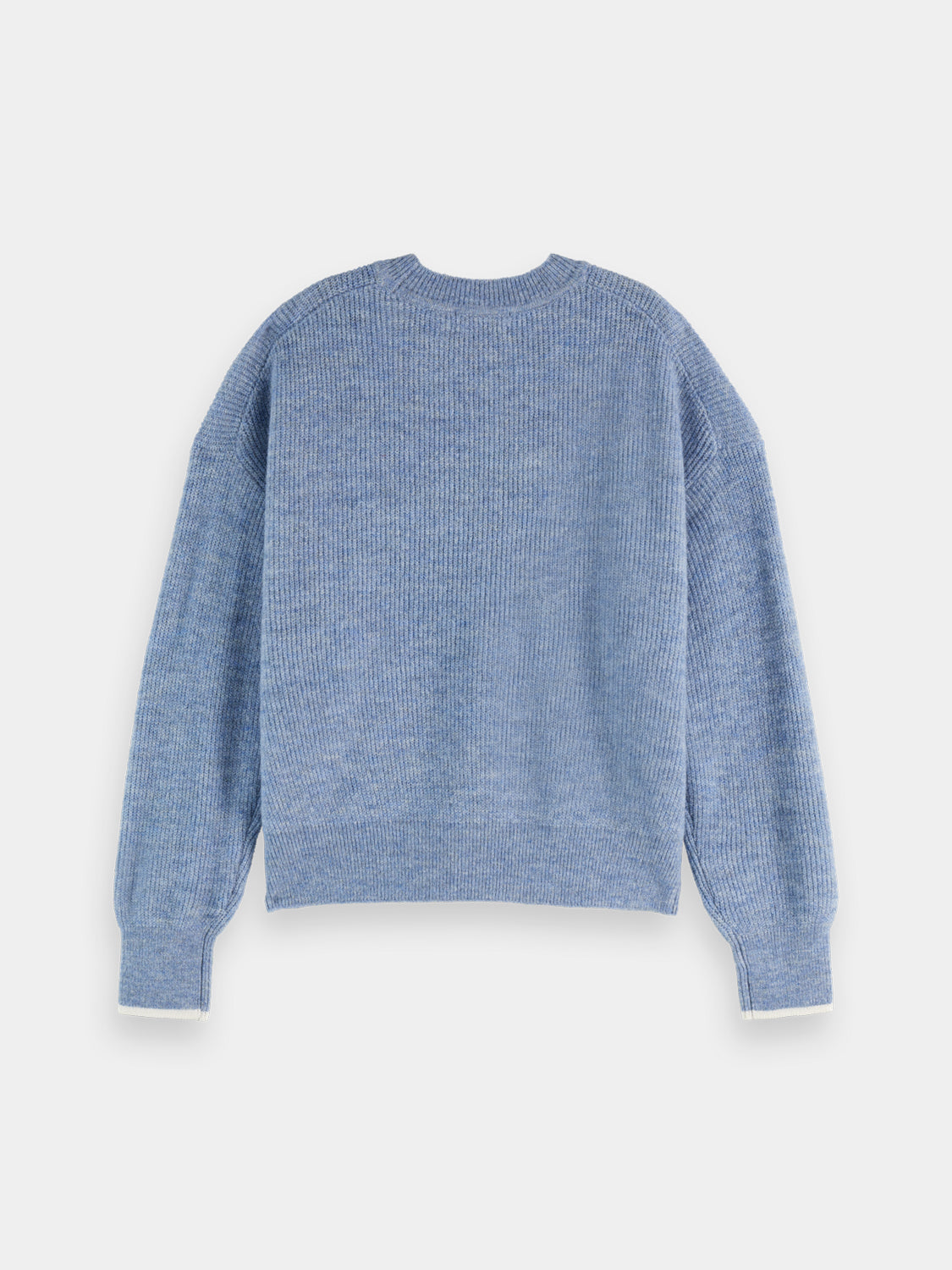 Fuzzy crewneck pullover - Scotch & Soda NZ