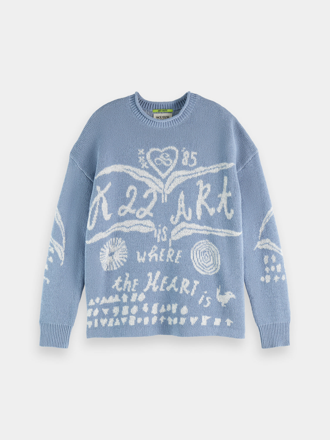 Jacquard pullover - Scotch & Soda NZ