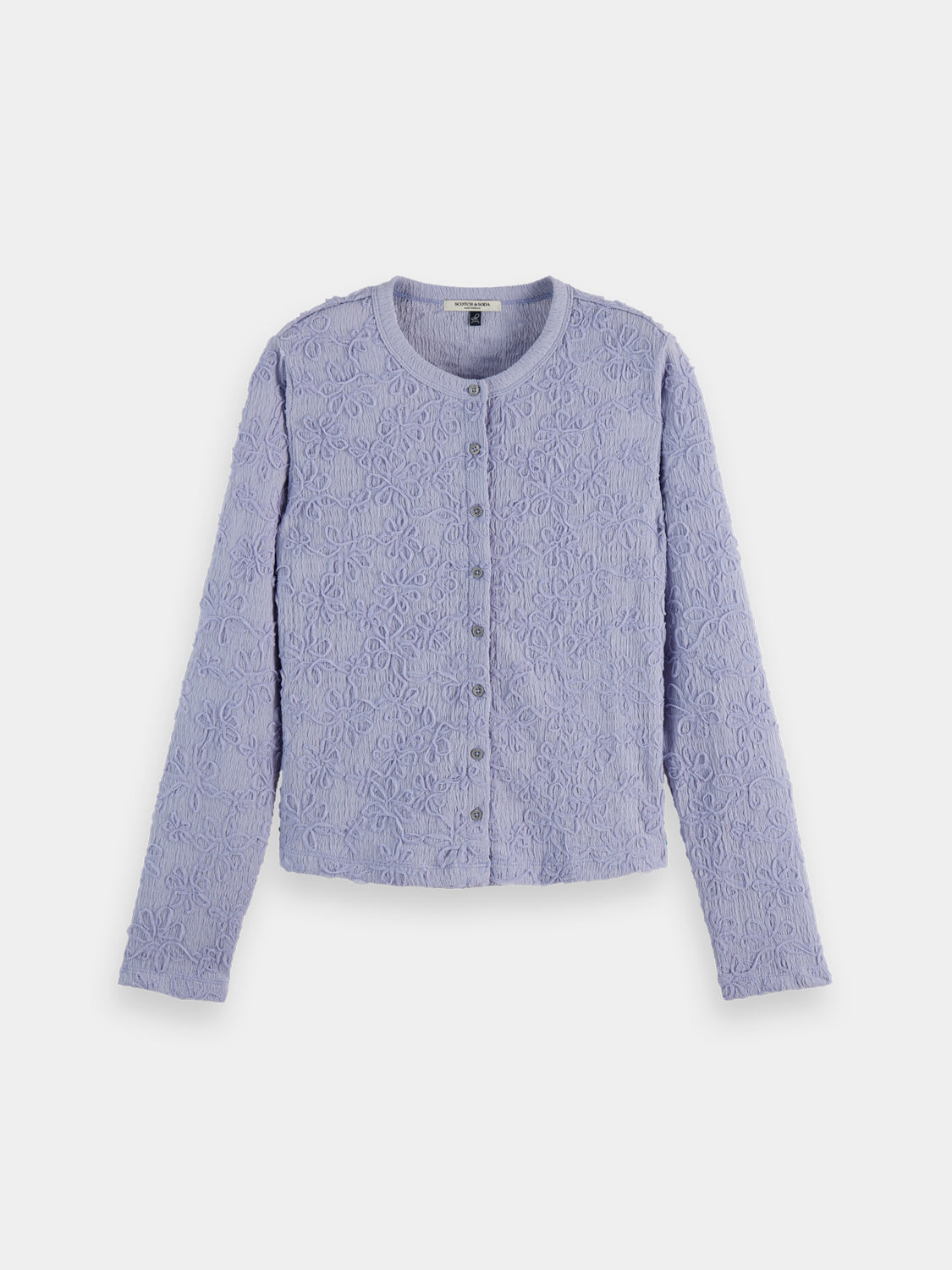 Textured button up top - Scotch & Soda NZ