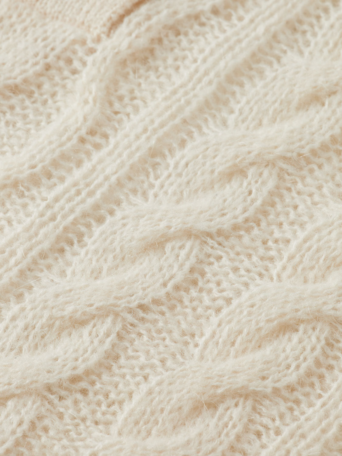 Scotch & Soda cable stitch polo pullover in knitwear, featuring a textured knit design and classic polo collar.