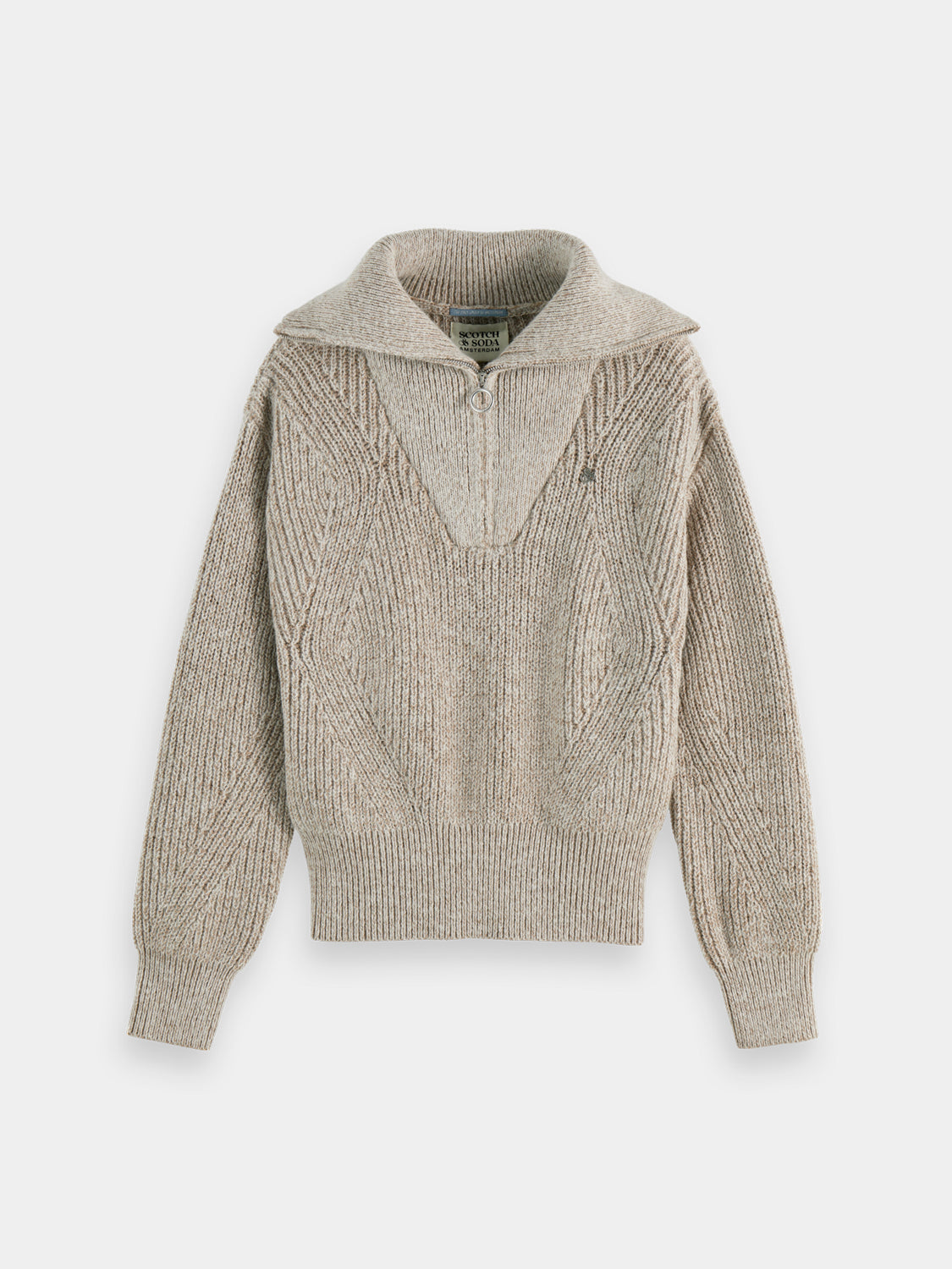 Half zip pullover - Scotch & Soda NZ
