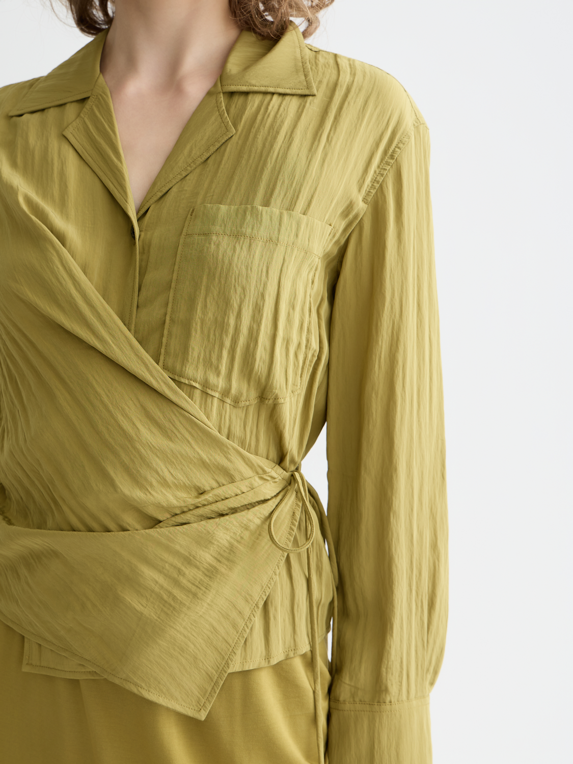 Wrap shirt