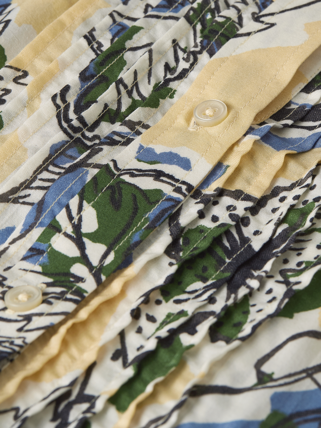 Long sleeve pintuck shirt by Scotch & Soda featuring a classic design and detailed pintuck pleats.