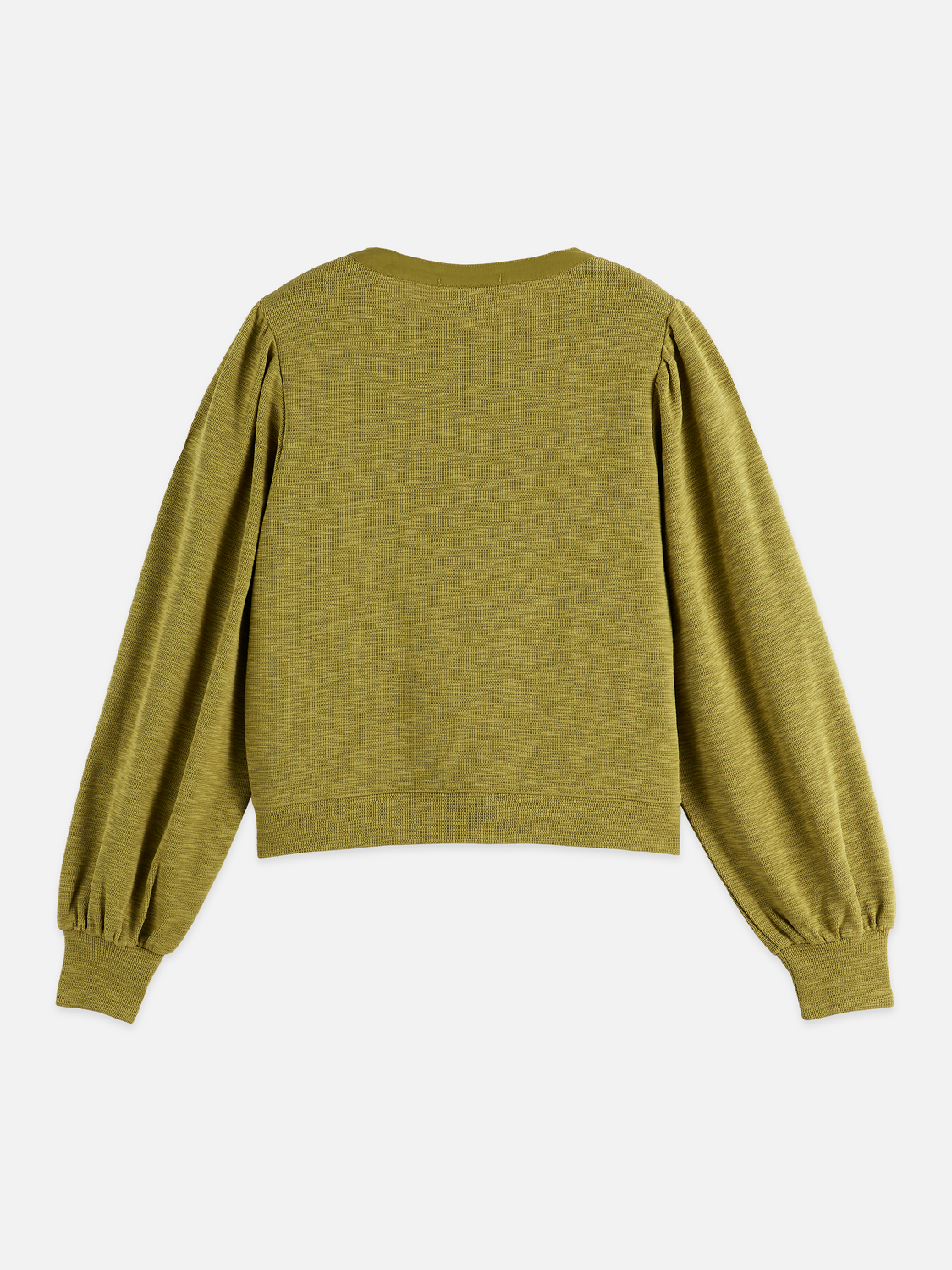 SCOTCH & SODA sweatshirt with placket ties in a casual sweats style