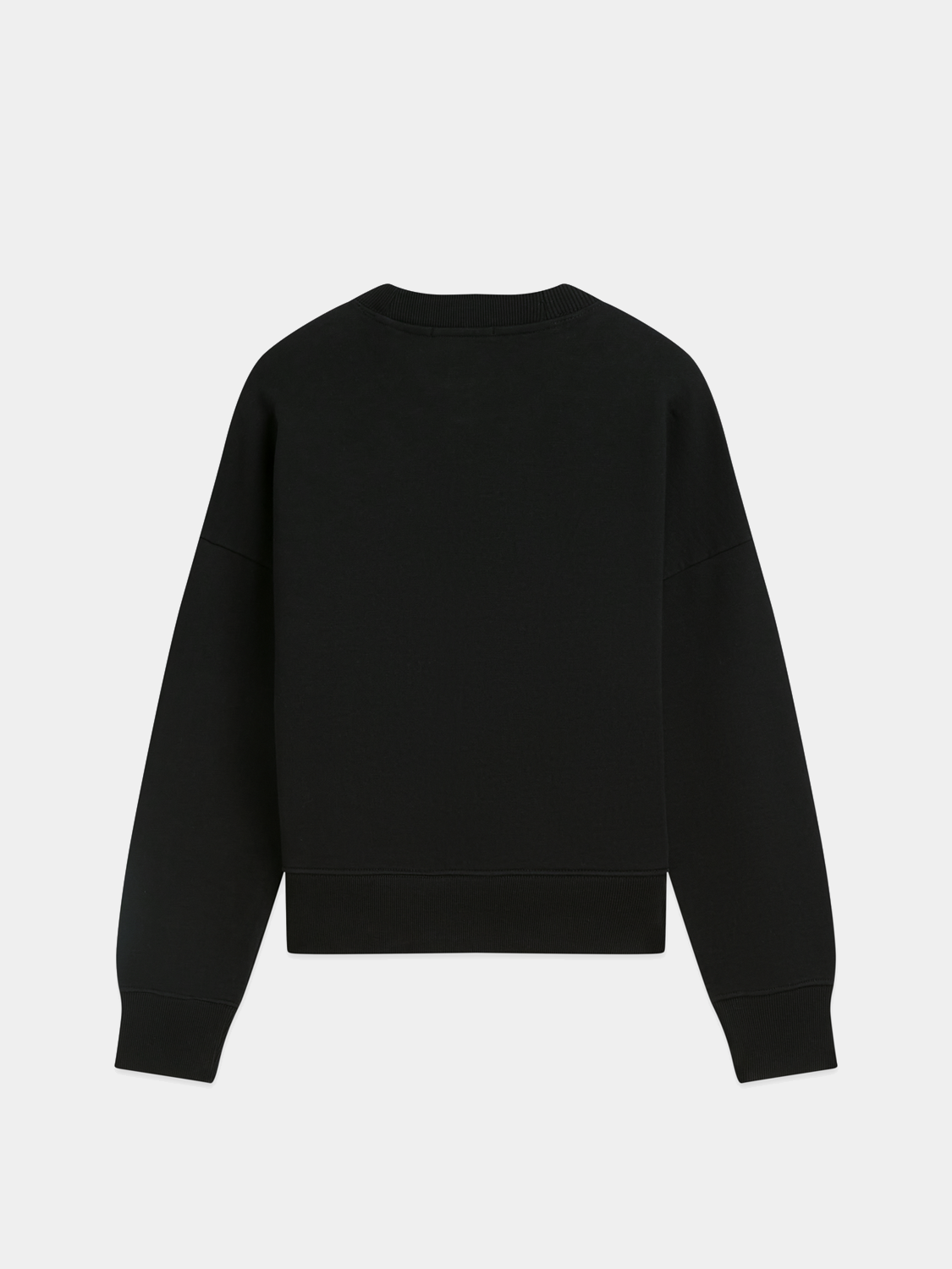 Scotch & Soda Artwork sweatshirt in gray with artistic graphic print on the back, casual sweatshirts for men and women.