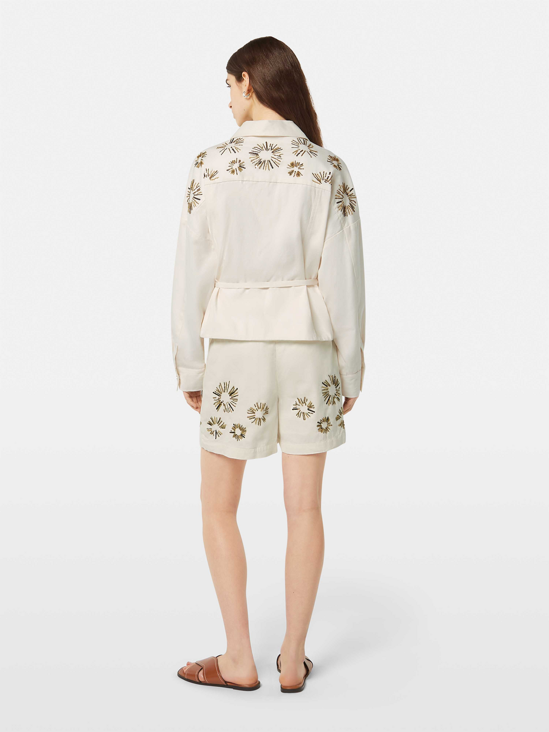 Embroidered trucker jacket - Scotch & Soda NZ