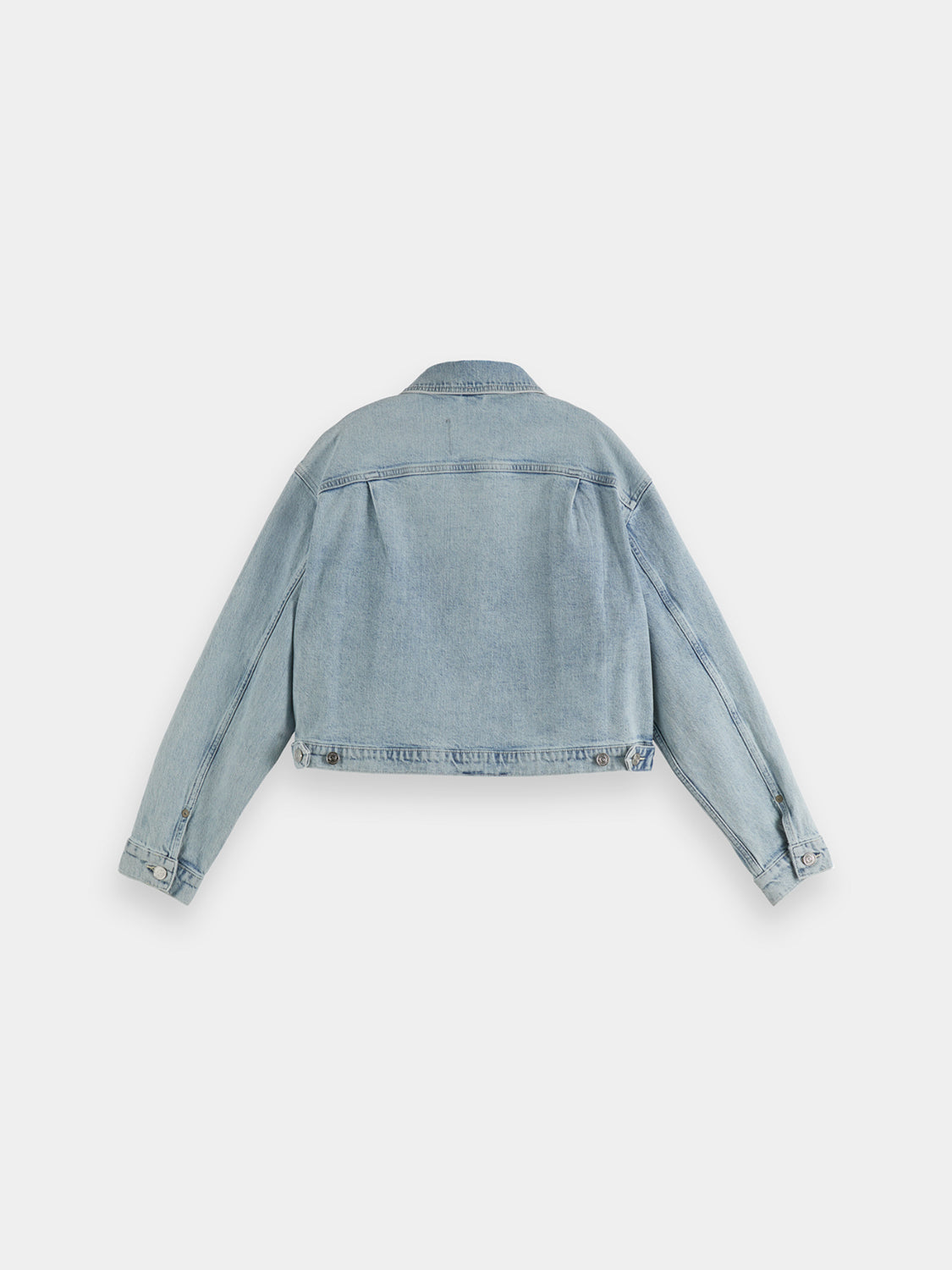 Cropped denim jacket - Scotch & Soda NZ