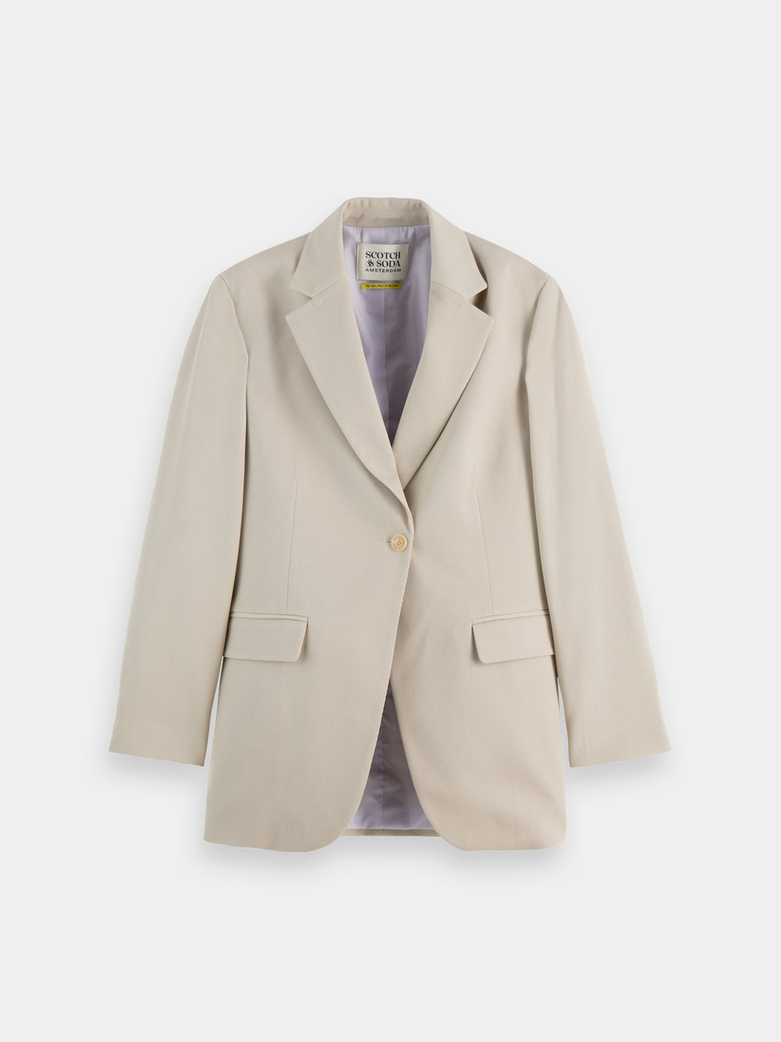Gabardine blazer - Scotch & Soda NZ