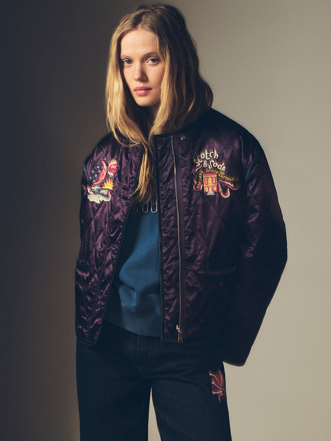 Reversible souvenir jacket