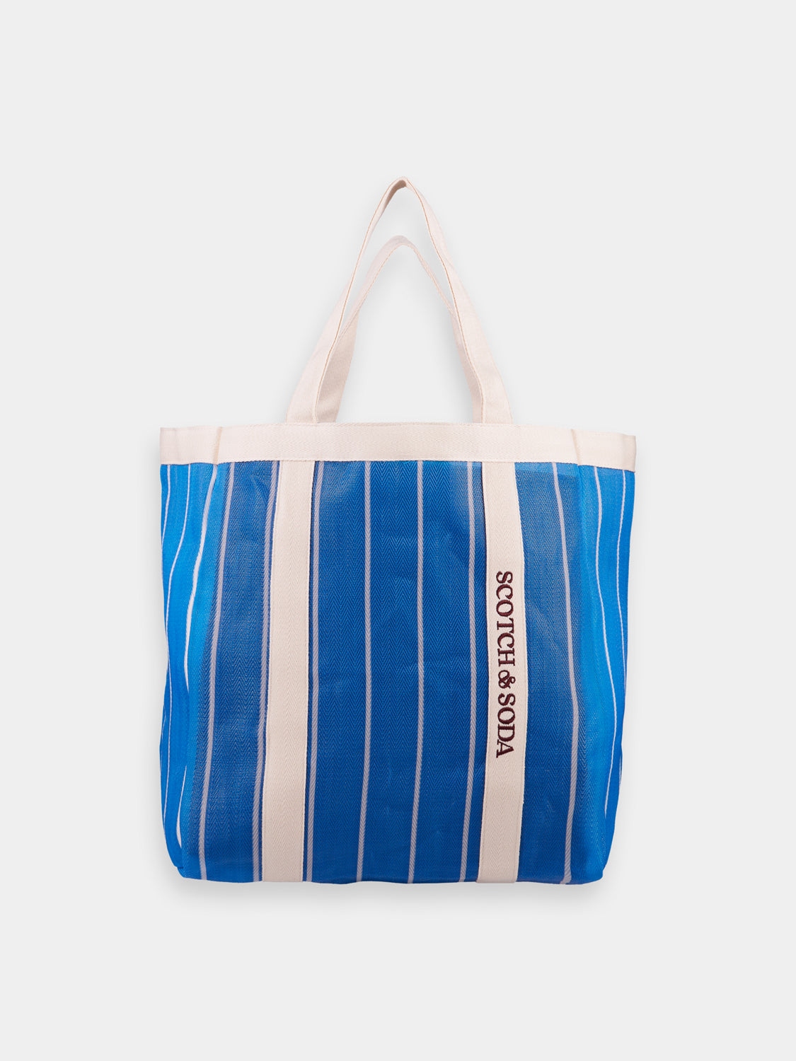 Striped beach bag - Scotch & Soda NZ