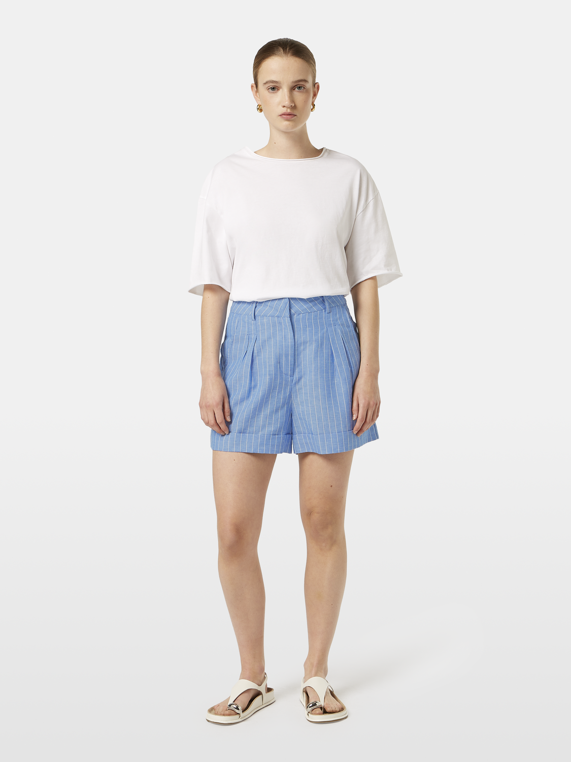Printed Scotch & Soda shorts featuring a vibrant pattern, casual fit, and lightweight fabric, perfect for summer wear.