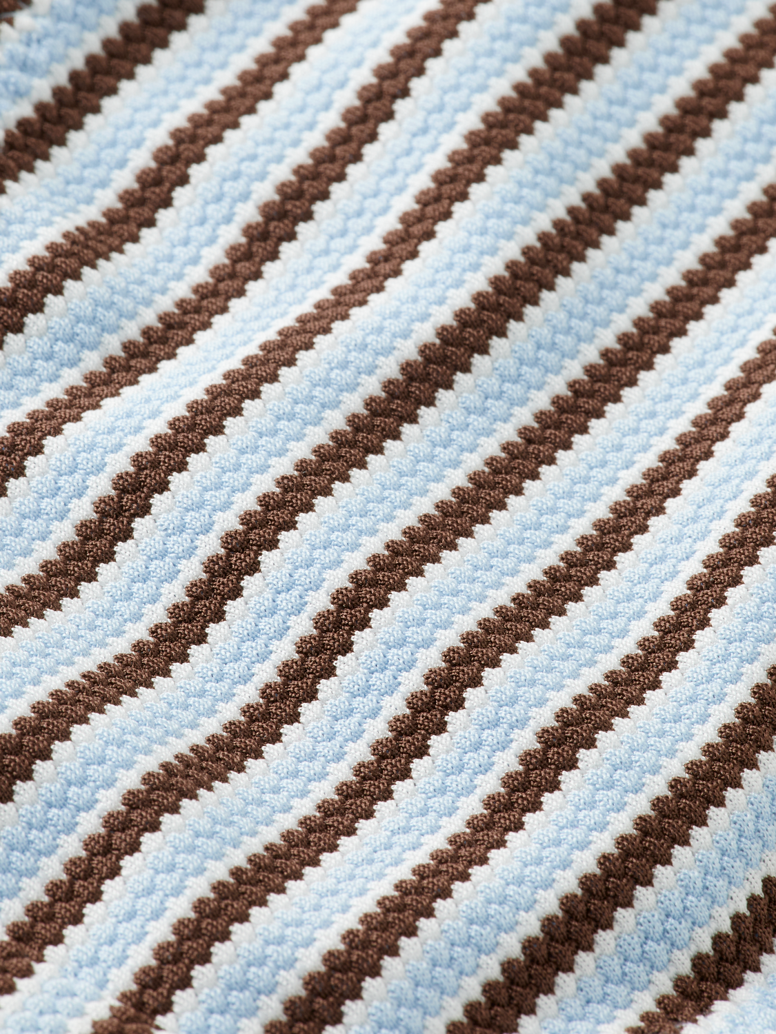 Striped SCOTCH & SODA bikini top with adjustable straps, featuring colorful horizontal stripes, perfect for swimwear.