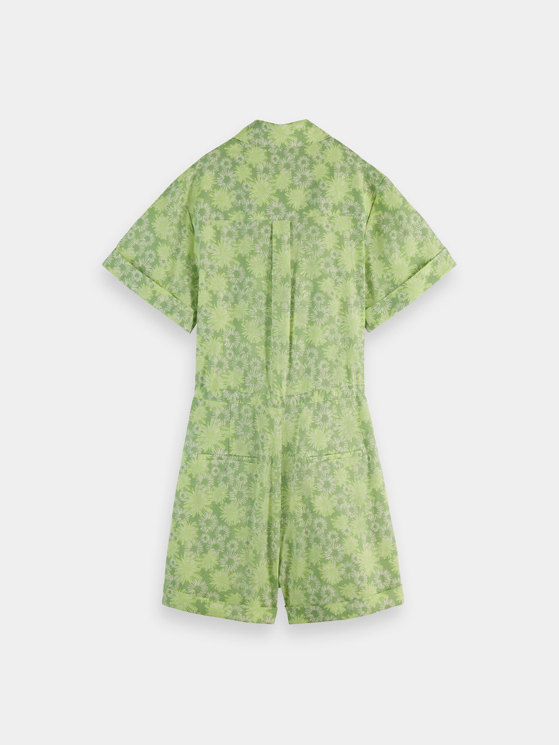 Linen utility playsuit - Scotch & Soda NZ