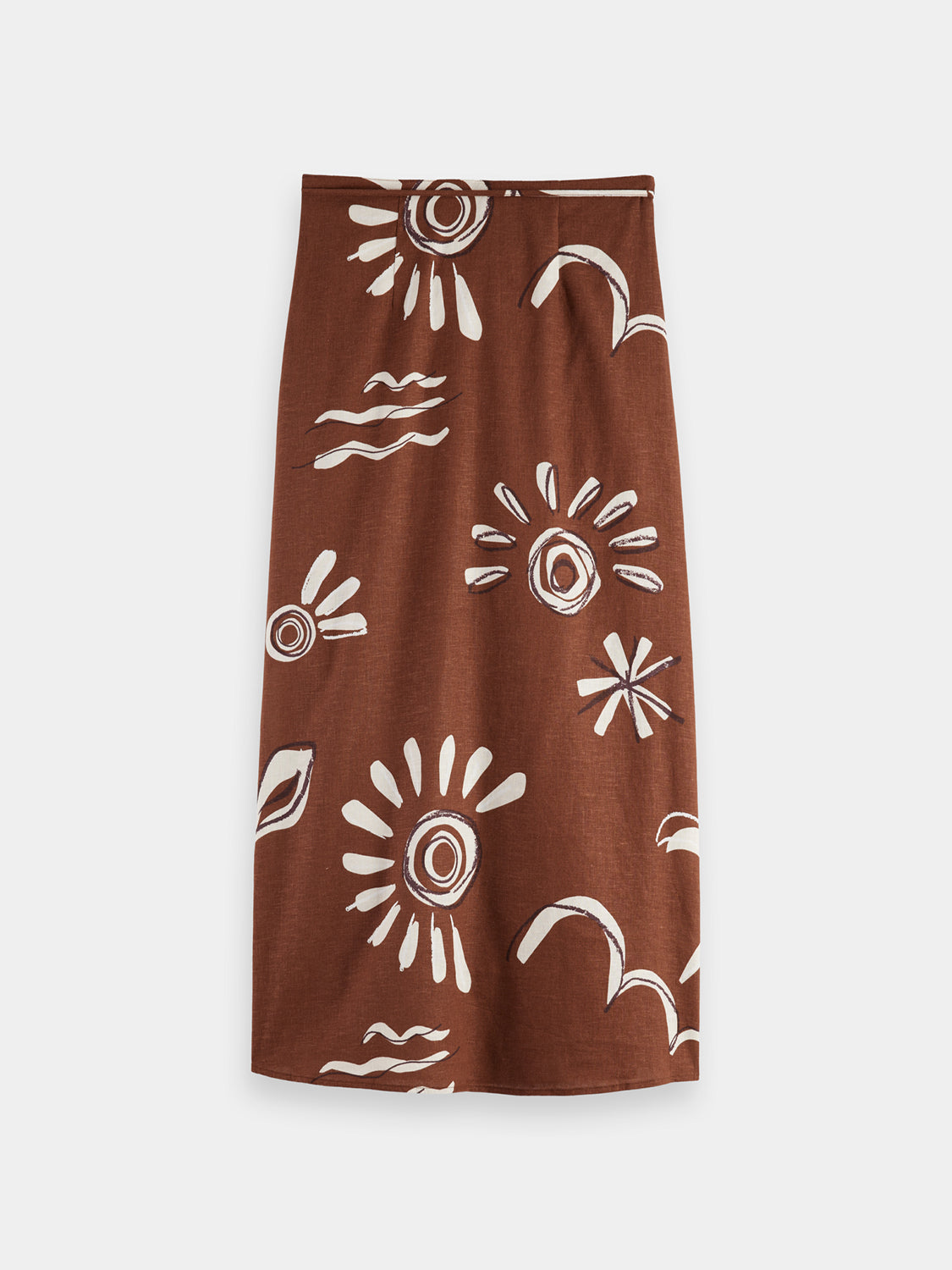 Midi wrap skirt - Scotch & Soda NZ