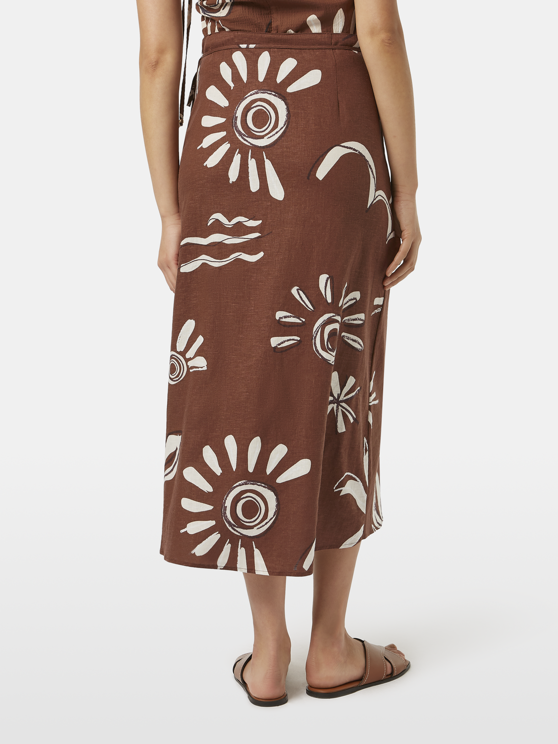 Midi wrap skirt - Scotch & Soda NZ
