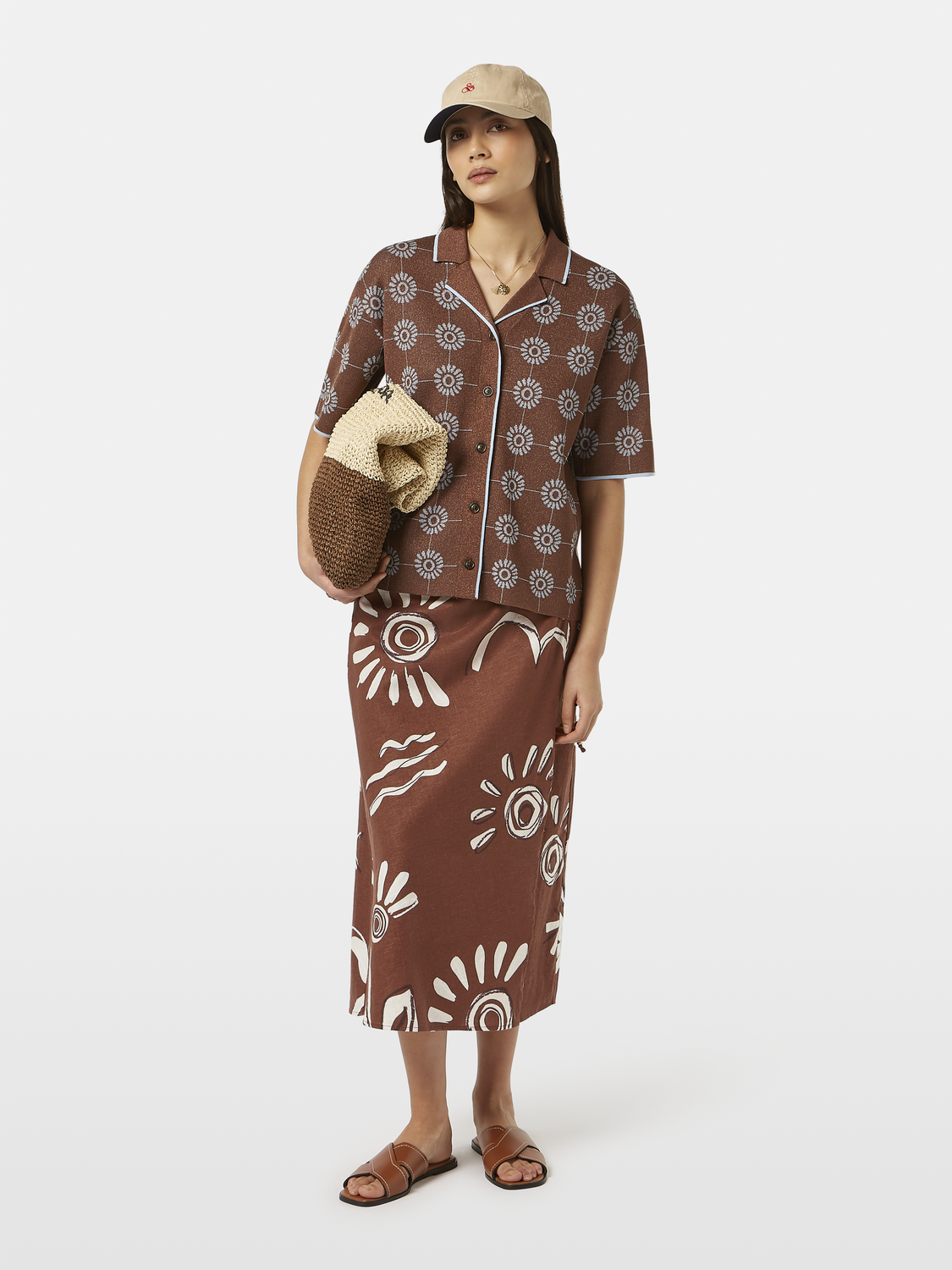 Midi wrap skirt - Scotch & Soda NZ