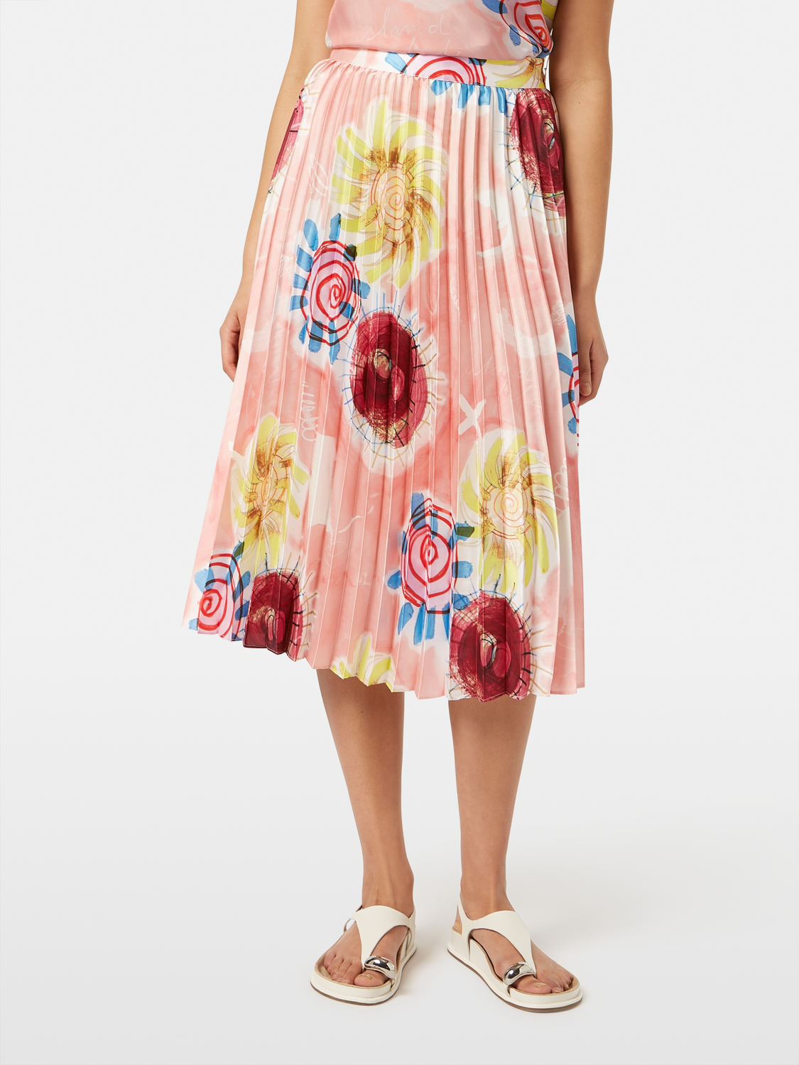 Pleated midi skirt - Scotch & Soda NZ