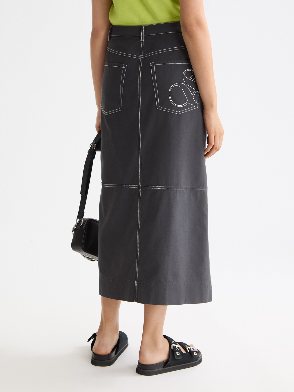 Workwear midi skirt - Scotch & Soda NZ