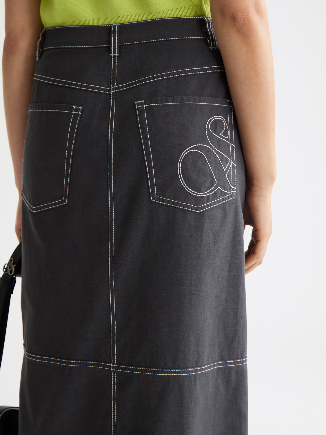 Workwear midi skirt - Scotch & Soda NZ