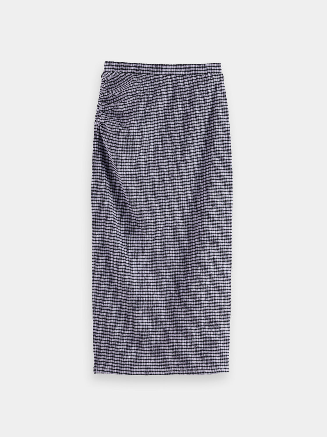 Gingham midi skirt - Scotch & Soda NZ