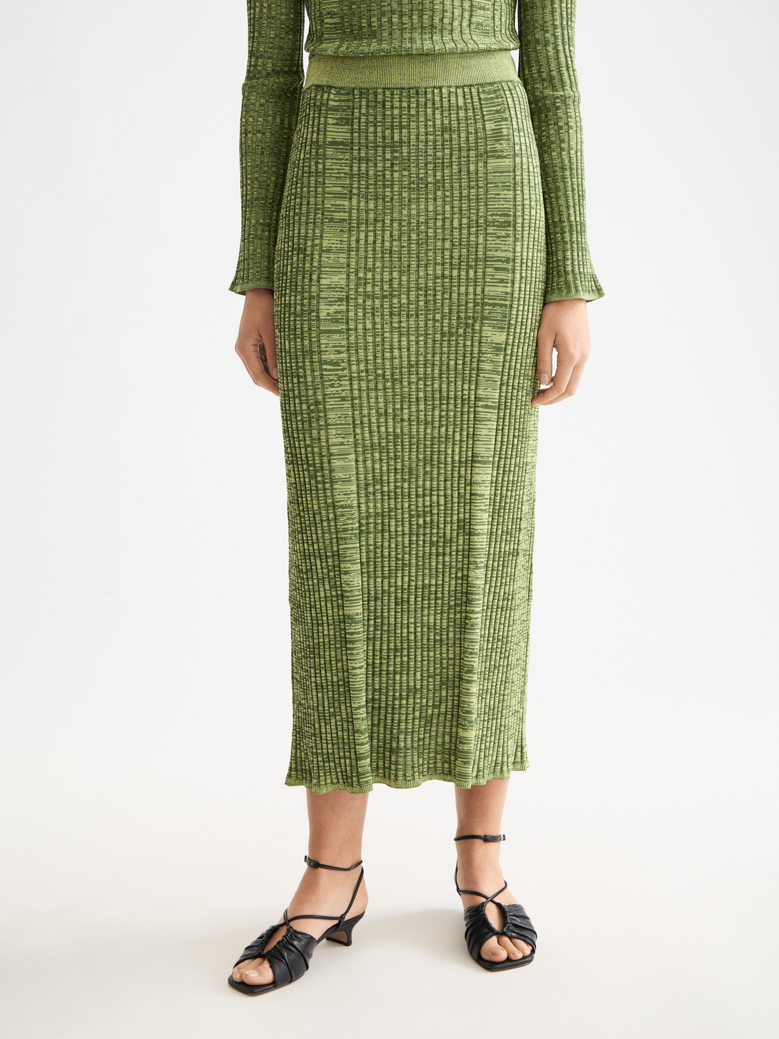 Ribbed knitted maxi skirt - Scotch & Soda NZ
