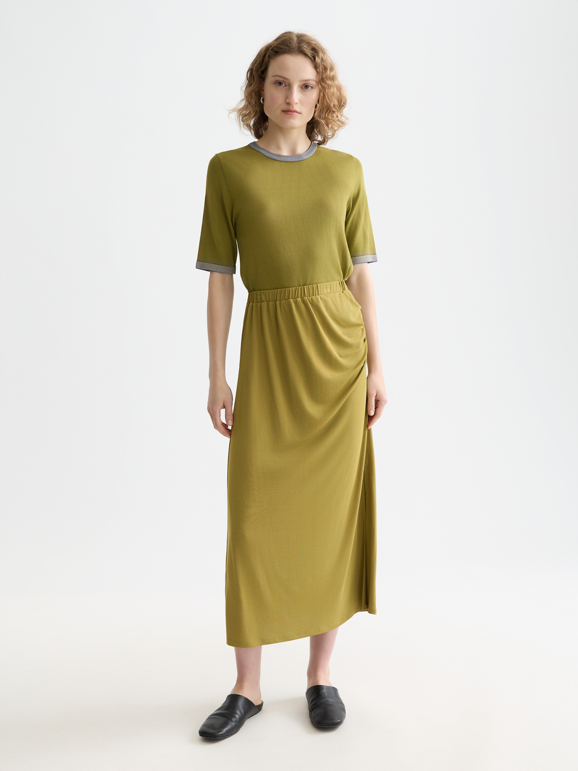 SCOTCH & SODA modal skirt in a smooth, flowing silhouette